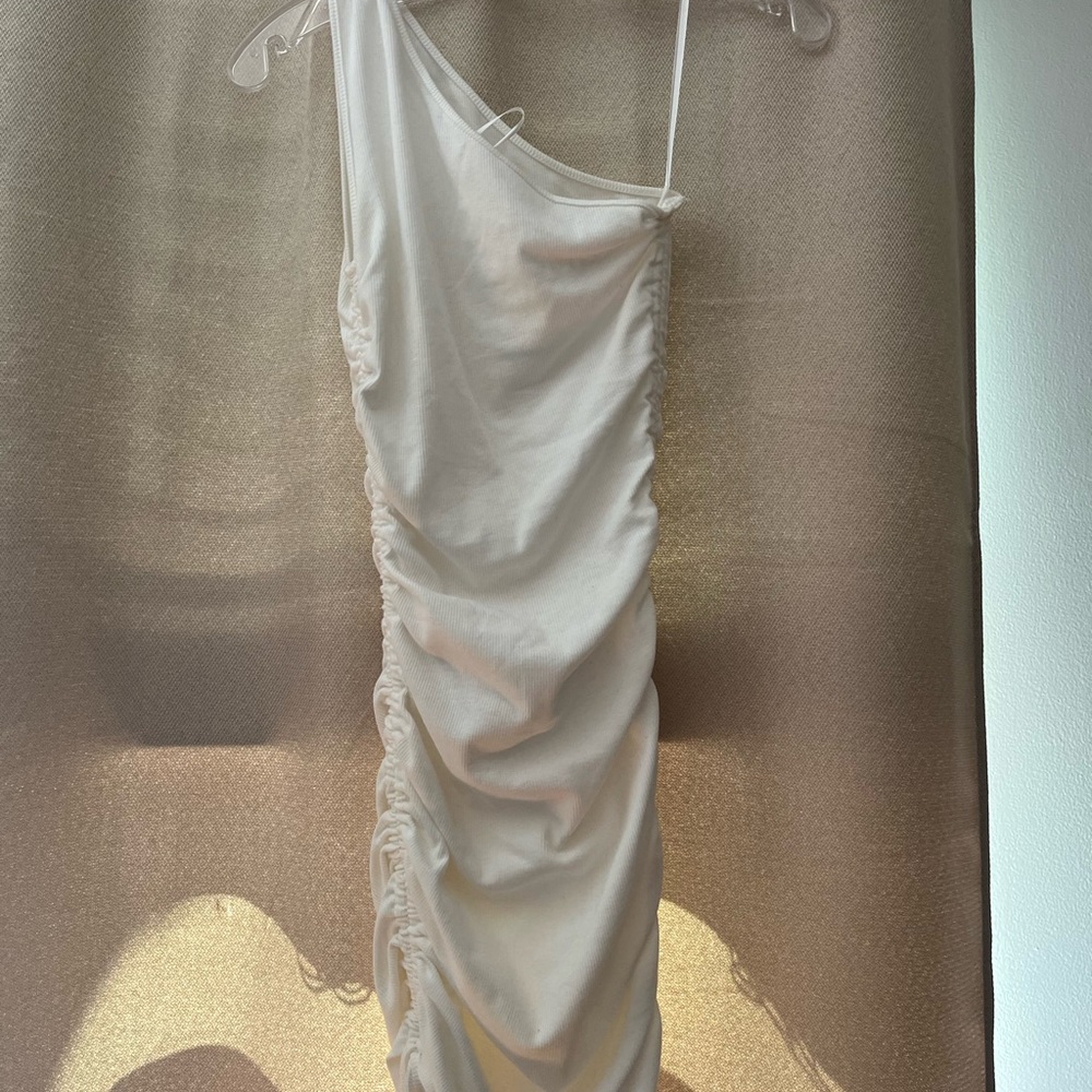 white dress